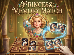 Játék Princess Memory Match