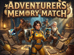 Játék Adventurers Memory Match