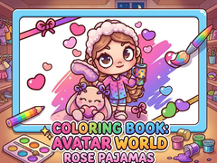 Játék Coloring Book: Avatar World Rose Pajamas