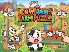 Játék Cow Jam Farm Puzzle