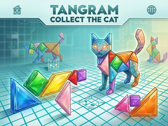 Játék Tangram Collect the cat